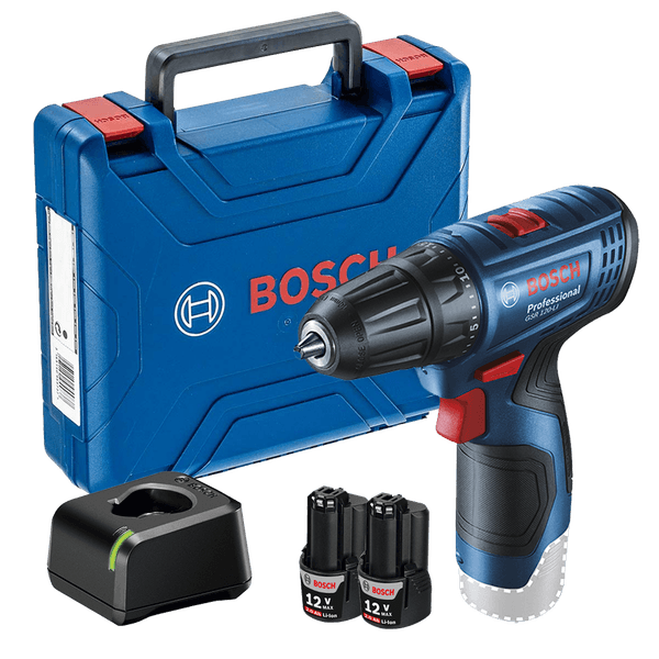 Parafusadeira-Furadeira-Bosch-GSR-120-12V-2-Baterias-20Ah