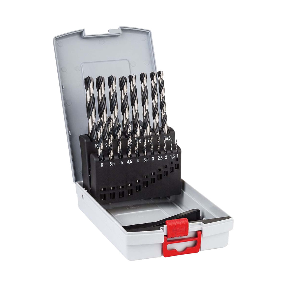 Broca para Metal Bosch HSS-PointTeQ ProBox 1,0-10,0mm 19U