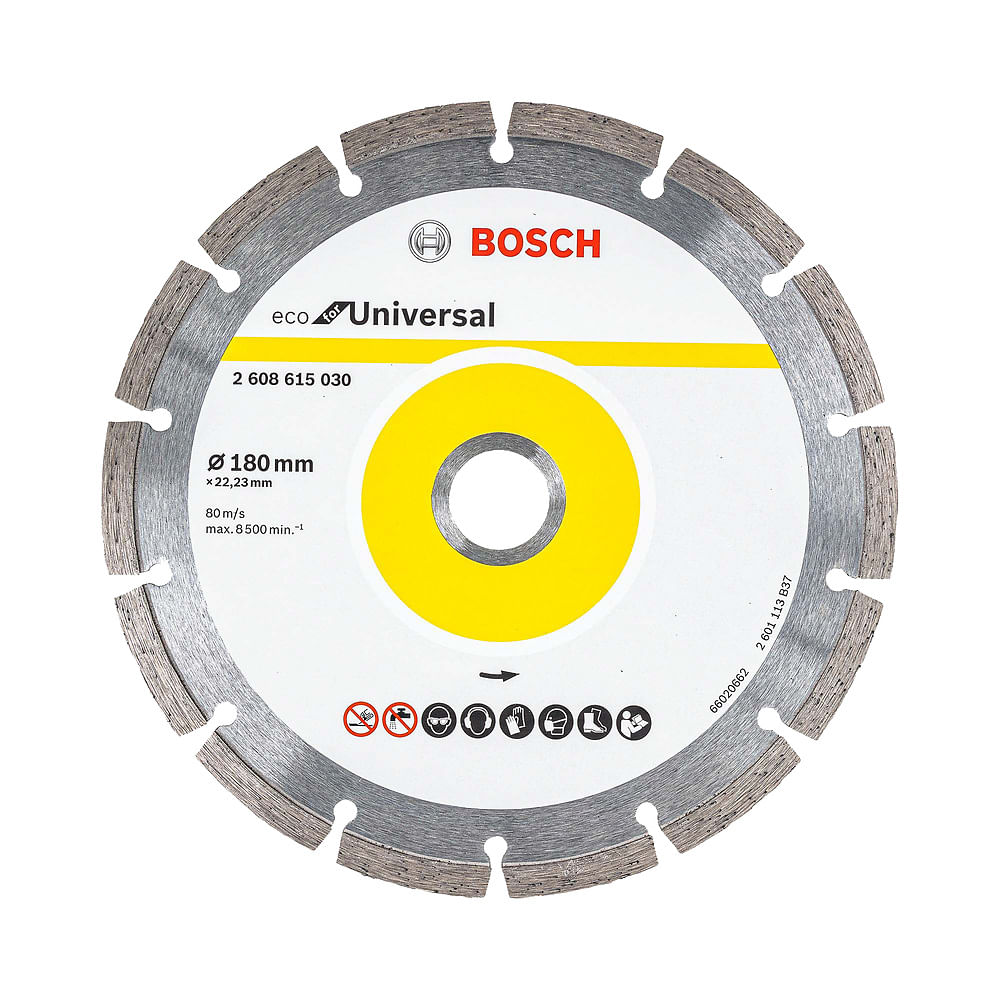 Disco diamantado Bosch ECO Universal 10pçs