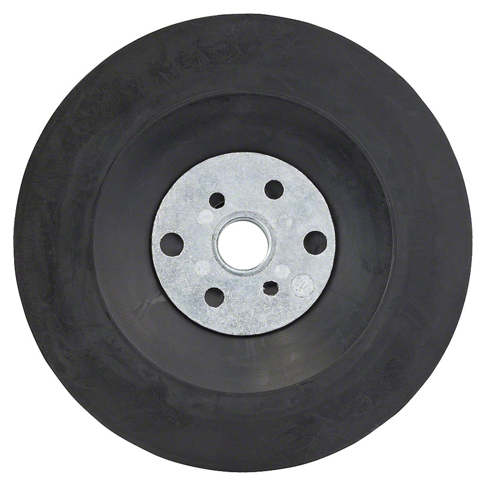 Prato de Borracha p/Disco de Fibra com porca Bosch M14 115mm