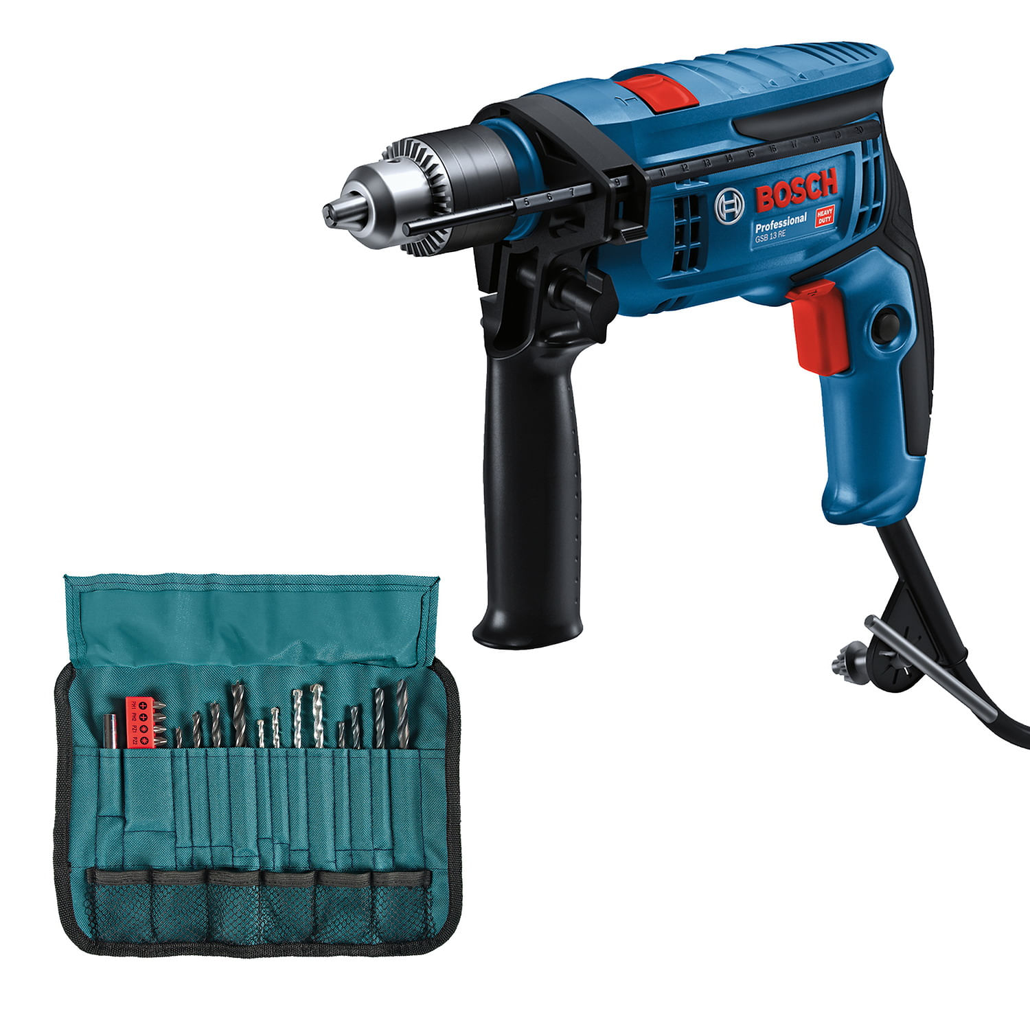 Furadeira de Impacto Bosch GSB 13 RE-X23 750W