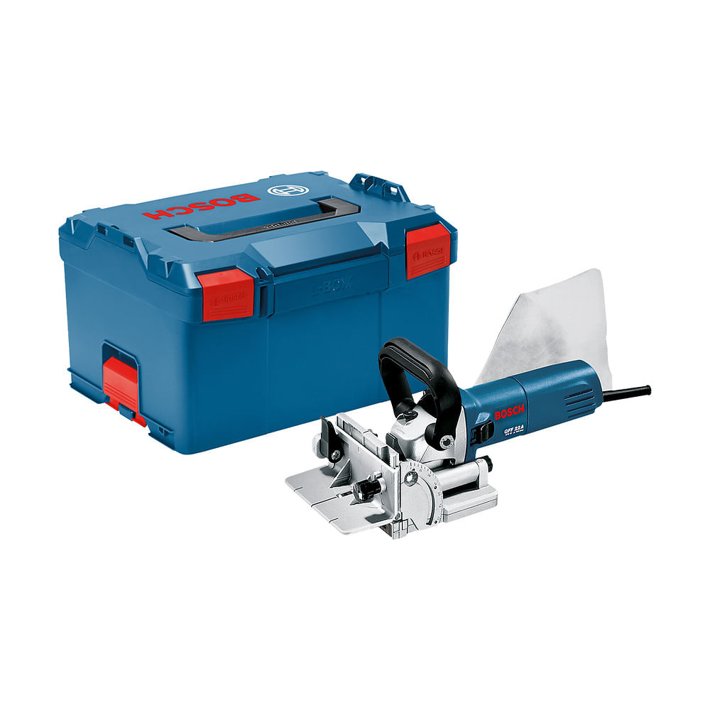 Fresadora de junção Bosch GFF 22 A 670W 220V + maleta