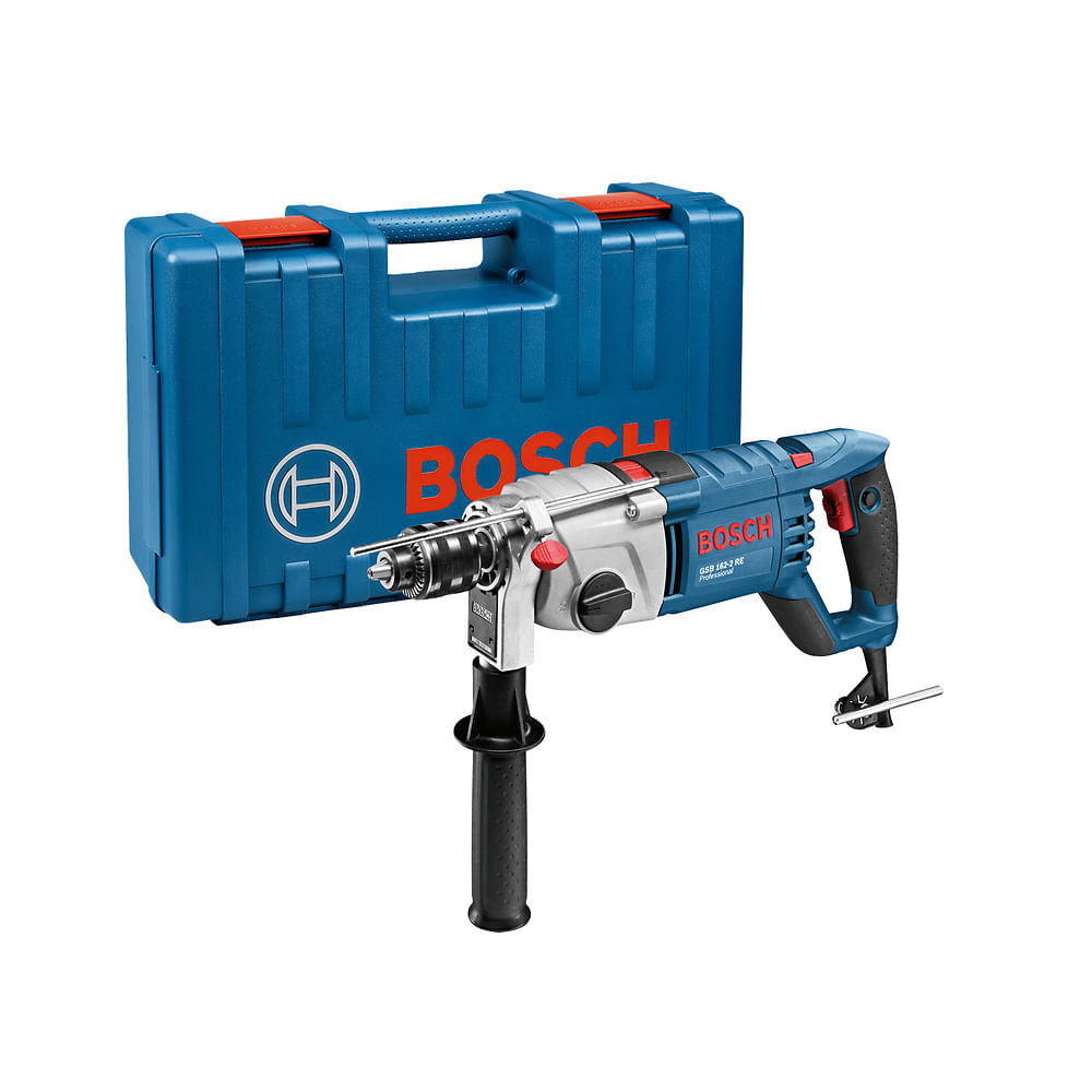 Furadeira de impacto Bosch GSB 162-2 RE 220V 1500W + maleta
