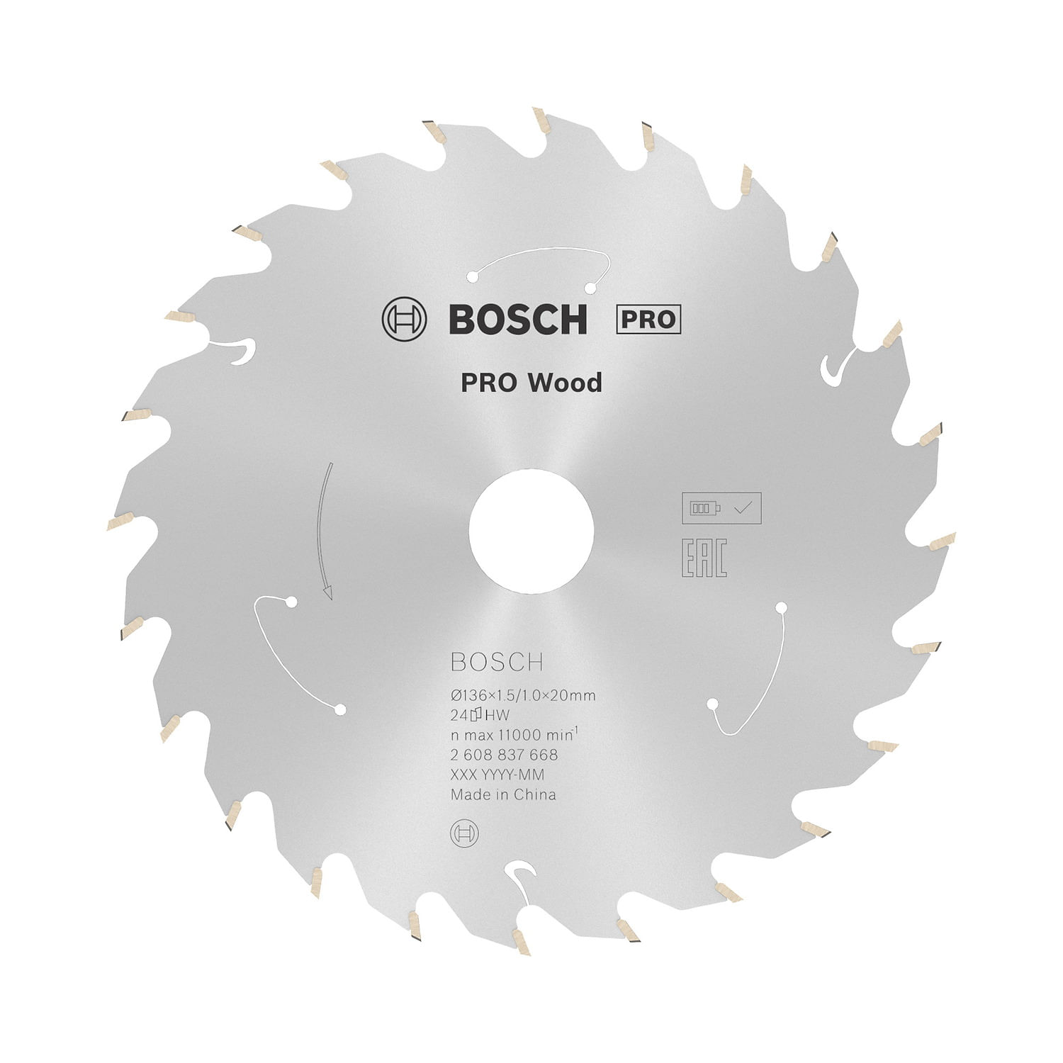 Disco serra circular Bosch Standard for Wood
