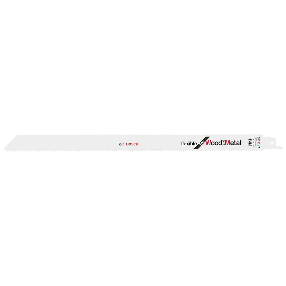 Lâmina serra sabre Bosch S1222VF Flexible for Wood and Metal 2u