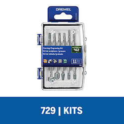 Dremel Kit De Acc Para Gravar, Esculpir e Esmerilhar - (729)