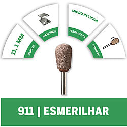 Dremel Pedra Microfone Para Esmerilhar  11,1mm (911)