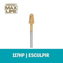 DREMEL MAX LIFE Escareador Ponta Arredondada 117HP