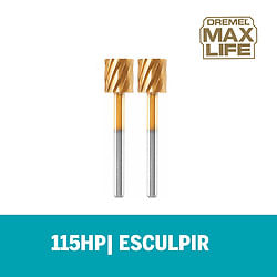 DREMEL MAX LIFE Escareador Ponta Quadrada 115HP