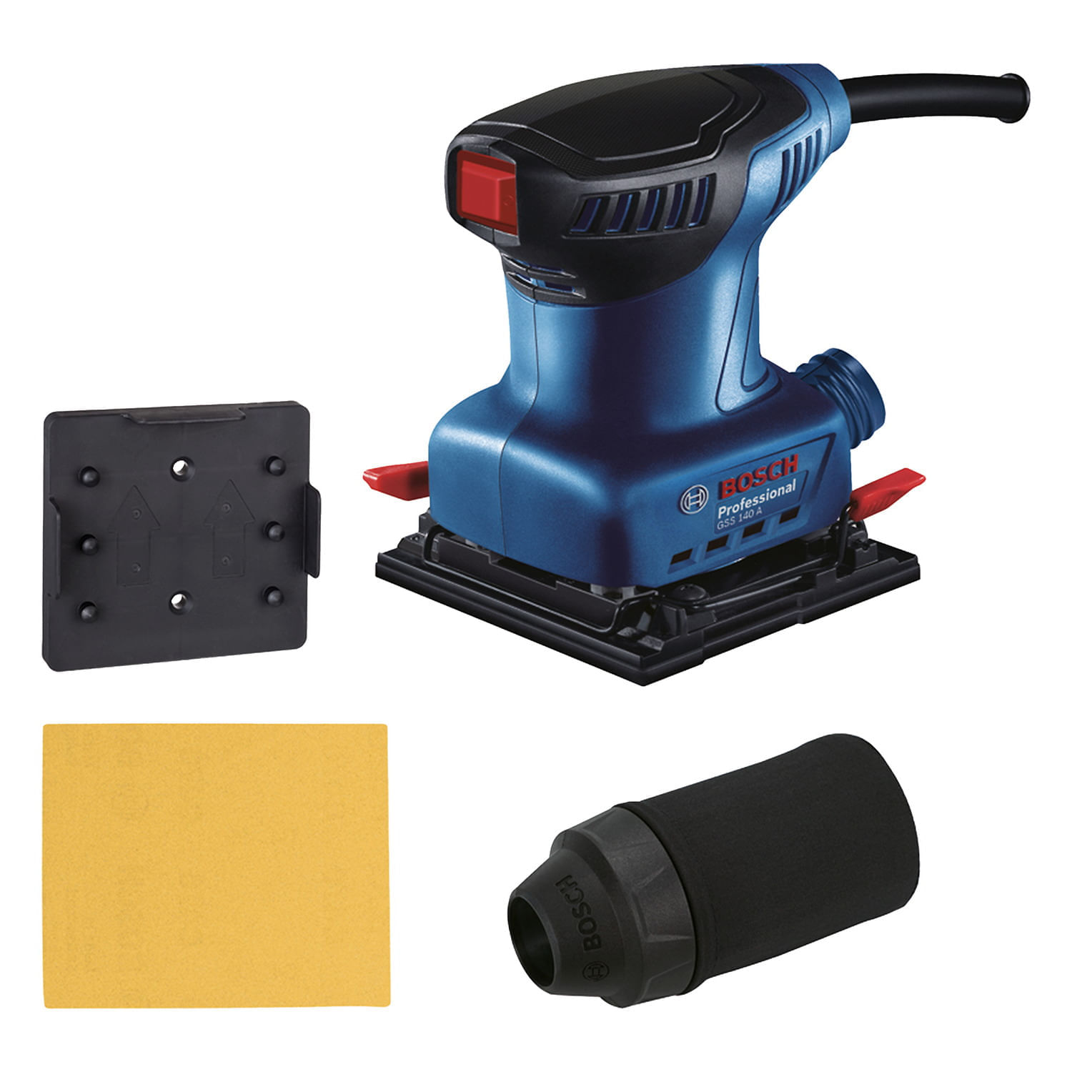 Lixadeira Orbital Bosch GSS 140-A 220W com 1 lixa