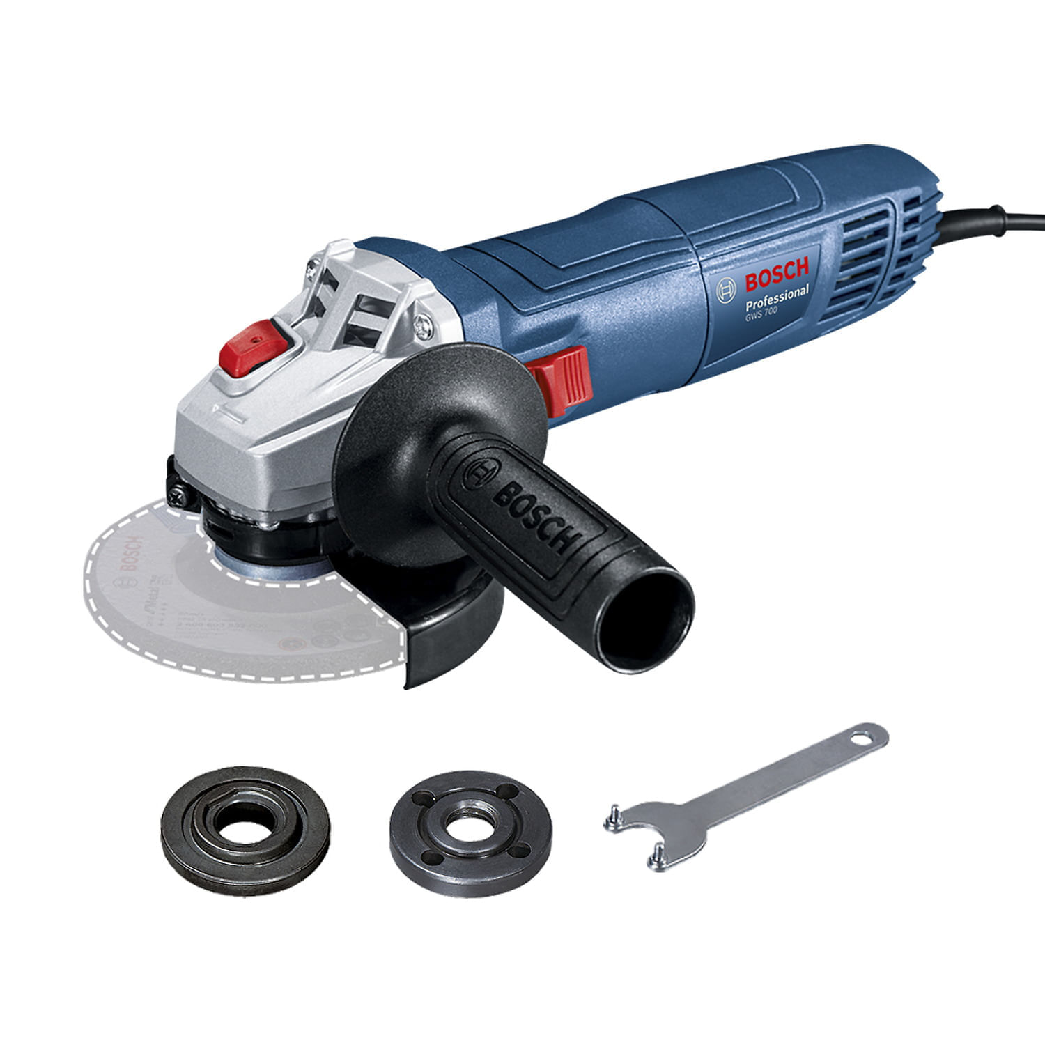 Esmerilhadeira Bosch GWS 700, 710W