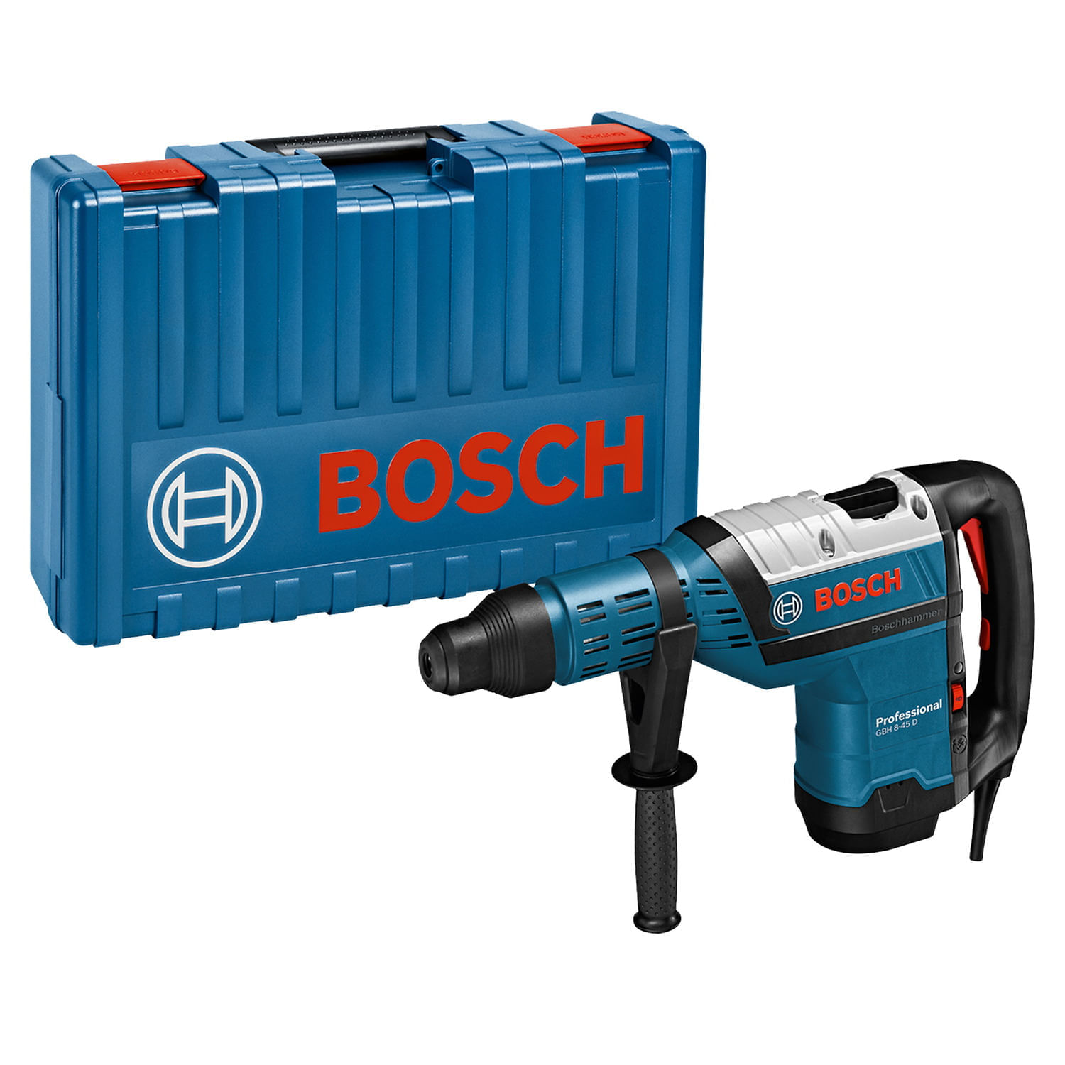 Martelete demolidor Bosch GBH 8-45D 220V, em maleta
