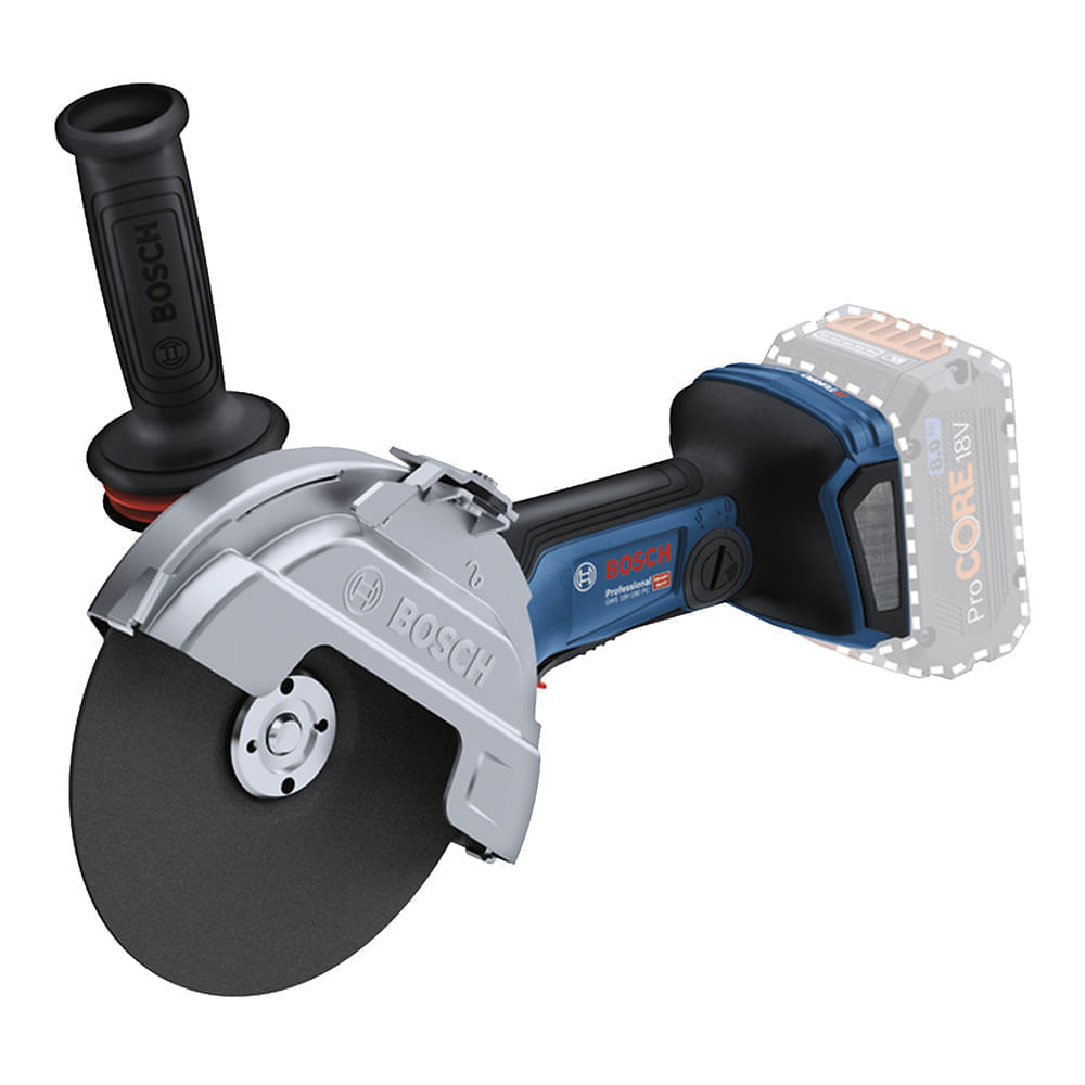 Esmerilhadeira Bosch Brushless GWS 18V-180 PC 1500W Sem bateria