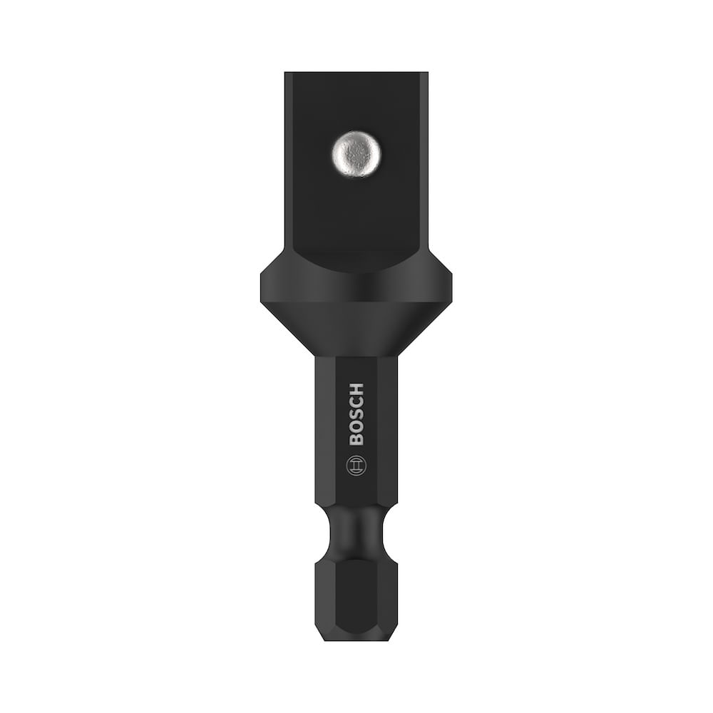 Adaptador Bosch PRO Impact para soquetes 1/2", encaixe 1/4"