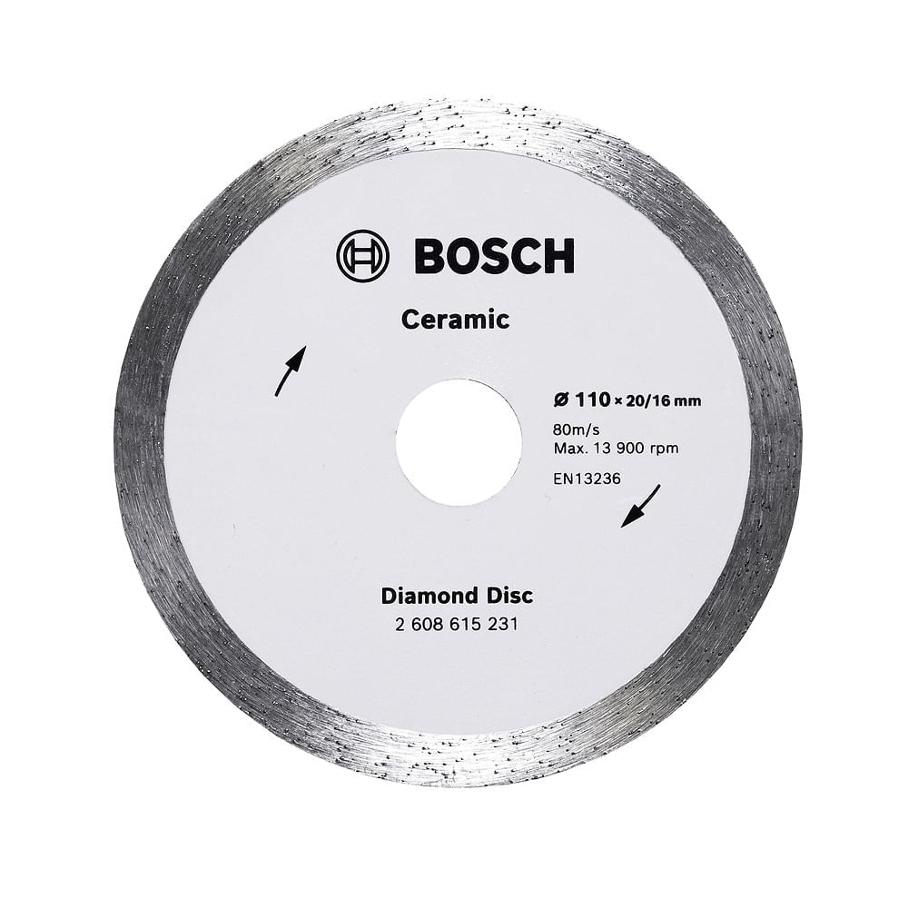 Disco Diamantado Bosch Ceramic continuo 110x20/16x8mm