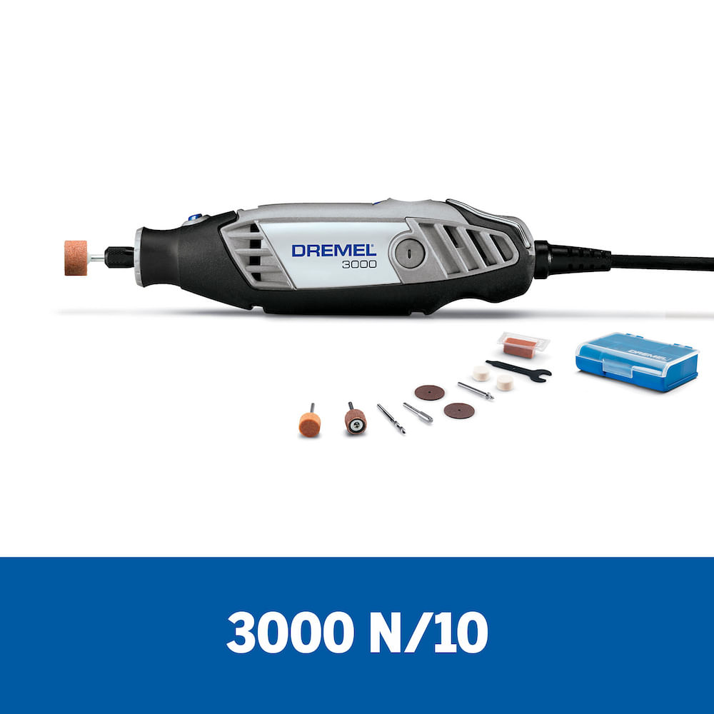 Dremel 3000 Micro Retífica com 10 Acessórios