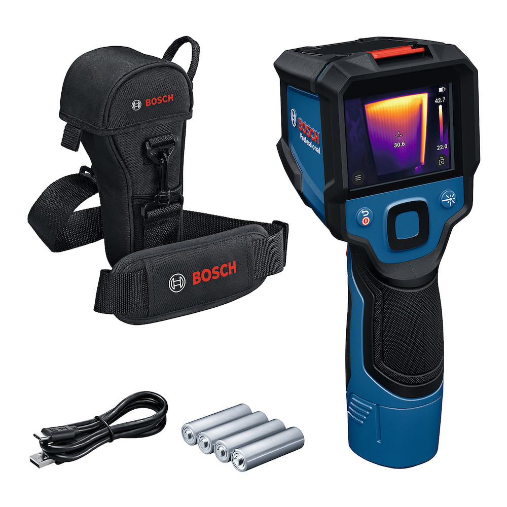 Câmera Termográfica a bateria Bosch GTC 450-13 + acessórios